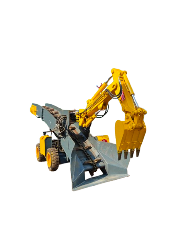 轮式刮板挖掘式装载机